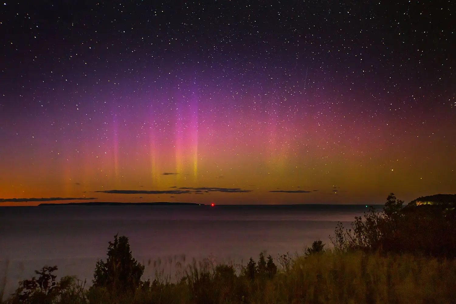 Northern Lights over Michigan